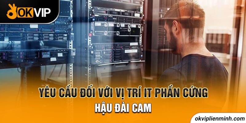 Yêu cầu đối với vị trí IT phần cứng hậu đài cam