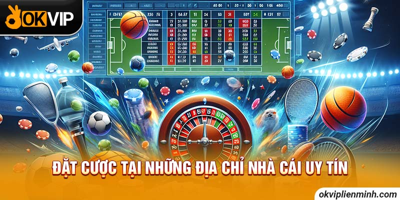 Đặt cược tại những địa chỉ nhà cái uy tín