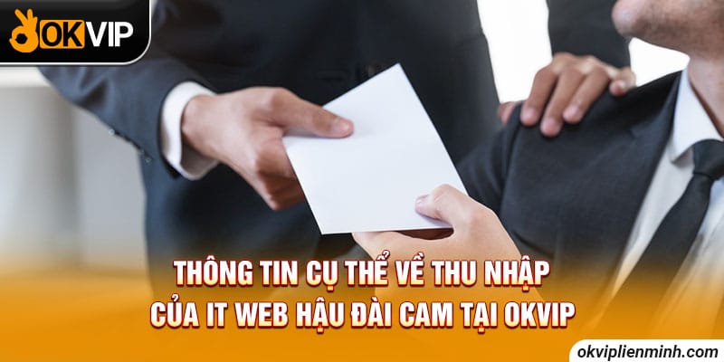 Thông tin cụ thể về thu nhập của IT Web hậu đài Cam tại OKVIP